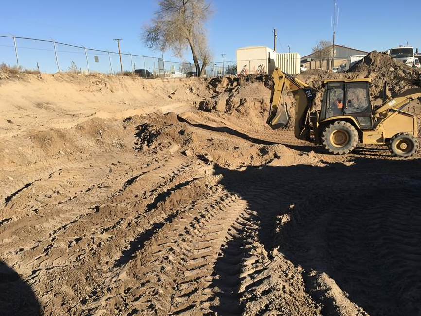 South Valley Maintenance Facility — site excavation and prep